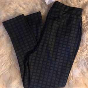 Black Check URBAN OUTFITTERS Legging Pants